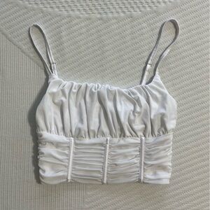 White Fox corset tank